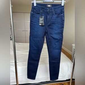 NWT PAIGE Hoxton High Rise Ankle Skinny Jeans in Size 26
